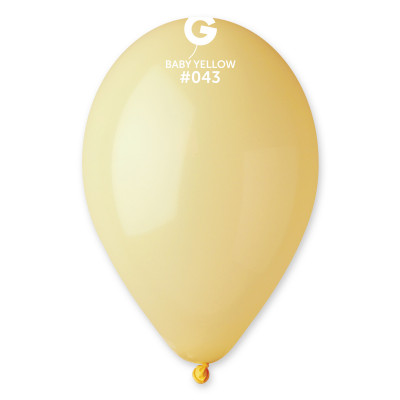 Bébé Jaune 28-30cm 50 pièces Mes Ballons 