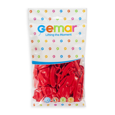 Rouge 48cm 10 pièces Mes Ballons 