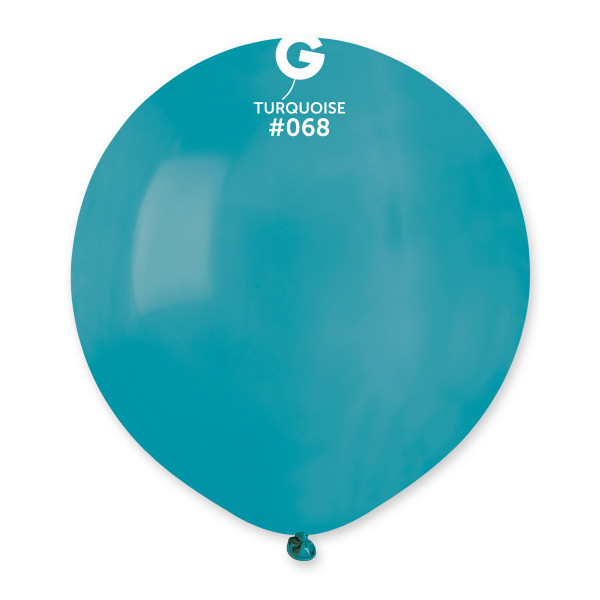 Turquoise 48cm 10 pièces