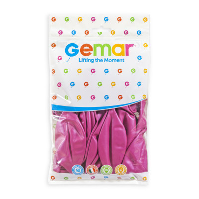 Fuchsia 48cm 10 pièces Mes Ballons 
