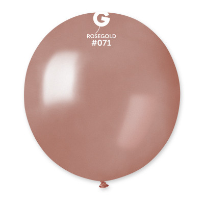 Rose Doré 48cm 10 pièces Mes Ballons 