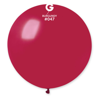 Bordeaux 80cm 10 pièces Mes Ballons Bordeaux #047Diamètre: 80 cm\n Volume et capacité de gaz: 268L / 0,268 m³\n Moyenne des b