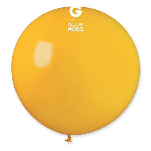 Jaune 100cm 10 pièces