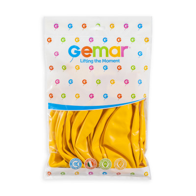 Jaune 100cm 10 pièces Mes Ballons Jaune #003Diamètre: 100 cm\n  Volume et capacité de gaz: 523L / 0,523 m³\n  Moyenne des bal