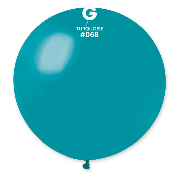 Turquoise 100cm 10 pièces