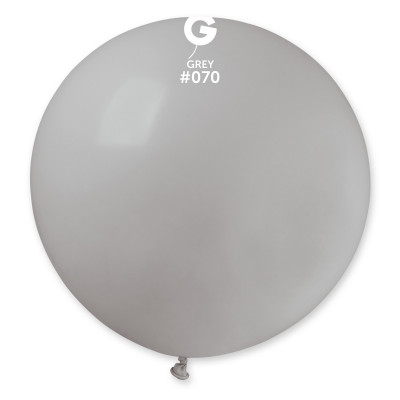 Gris 100cm 10 pièces Mes Ballons Gris #070Diamètre: 100 cm\n  Volume et capacité de gaz: 523L / 0,523 m³\n  Moyenne des ballo