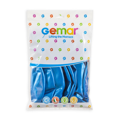 Bleu 100cm 10 pièces Mes Ballons Bleu #036