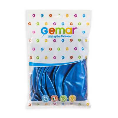 Bleu 100cm 10 pièces Mes Ballons Bleu #054