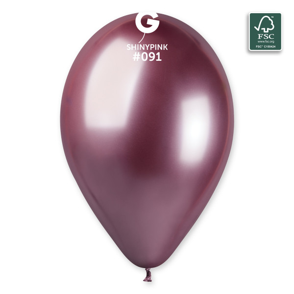 Ballons Rose Brillant 33cm 5 pièces