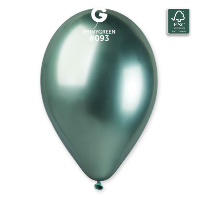 Ballons Vert Brillant 33cm 5 pièces Mes Ballons Vert Brillant #093