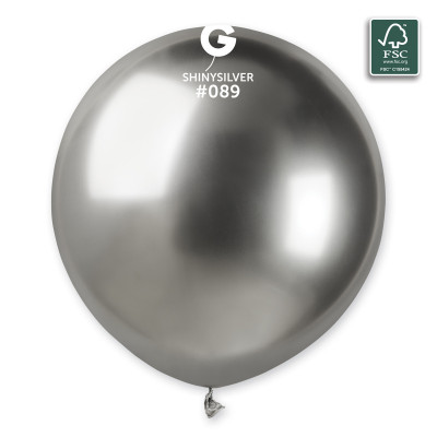 Ballons Assortiments, Brillant 48cm 3 pièces Mes Ballons Brillant Assortiment #305906: Doré Brillant #088, Argenté Brillant #