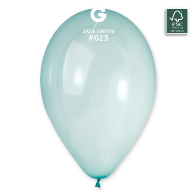 Ballons Rainbow Cristal Assortment 33cm 10 pièces Mes Ballons Arc-en-ciel #305876: Jaune #015, Rose #016, Lila #017, Jade Ver