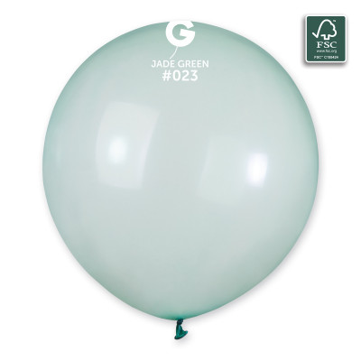 Ballons Rainbow Cristal Assortment 48cm 5 pièces Mes Ballons Arc-en-ciel #305883: Jaune #015, Rose #016, Lila #017, Jade Vert