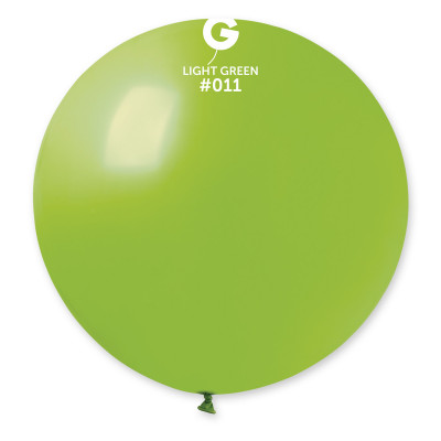 Vert Clair 80cm 1 pièce Mes Ballons Vert Clair #011Diamètre: 80 cm\n Volume et capacité de gaz: 268L / 0,268 m³\n Moyenne des