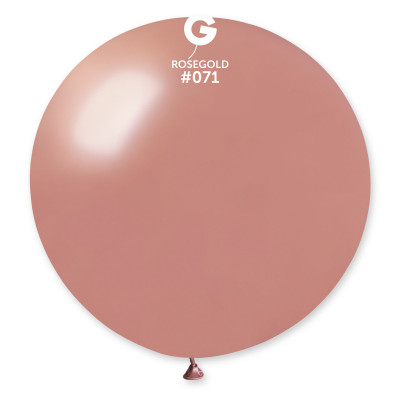 Rose Doré 80cm 1 pièce Mes Ballons Rose Doré #071